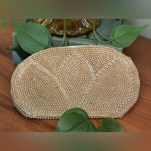 Vintage Pearl Encrusted Clutch